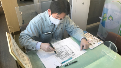 図面があると、細かな提案がしやすいです。