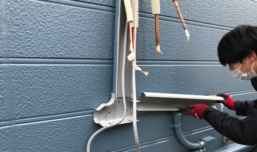 スリムダクト施工