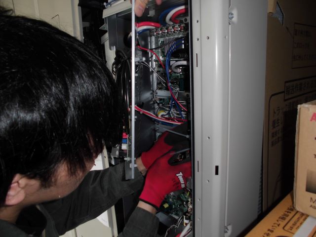 福島　エアコン　工事